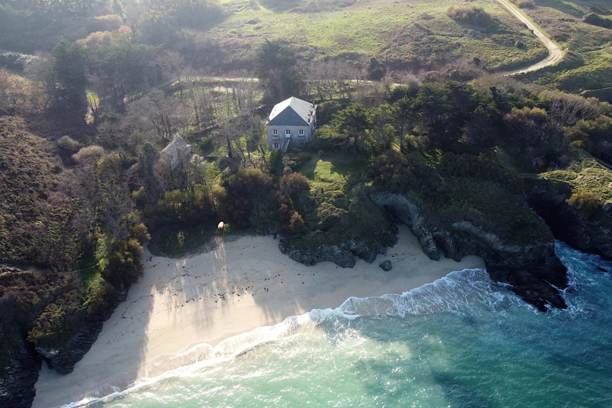 Maison en bord de mer en Bretagne