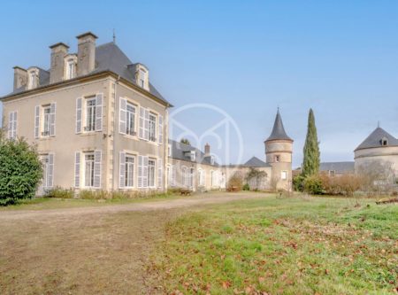 MANOR- 450 SQM- OUTBUILDINGS- PARK 2ha- SWIMMING POOL - 20654CL
