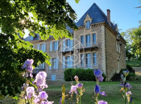 ISERE – ELEGANT 19th century CHATEAU of 624 m² of living space in 2 ha park - 4807LY