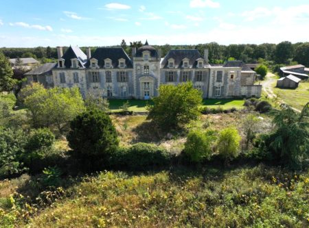 CHATEAU FIN RENAISSANCE sur 26 HA - 9778PO