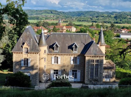 ISERE – ELEGANT CHATEAU XIXème s de 624 m² habitables dans parc de 2 ha - 4807LY