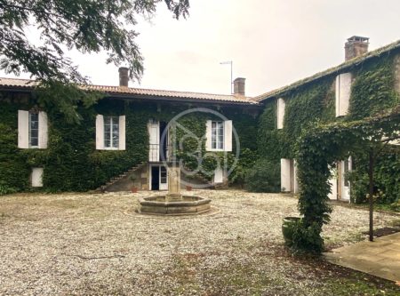 MAISON DE CAMPAGNE –  PISCINE ET VIGNES – BARSAC – GIRONDE - 901010bx