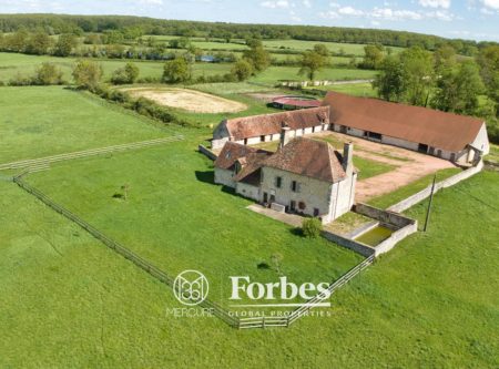 ALLIER, 15KM FROM MOULINS DOMAINE WITH RENOVATED XVth CENTURY MANOR, EQUESTRIAN FACILITIES AND 24 HA OF OPEN SPACE - 20707AU