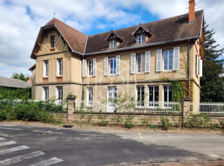 ALLIER,  PROCHE DE MOULINS, GRANDE MAISON FIN XIXème DE 320m² EN 12 PIECES ET SES DEPENDANCES SUR TERRAIN DE 2 051m². - 20936AU