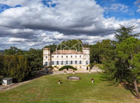 MAISON DE MAITRE SUR UN PARC ARBORE DE 14 HECTARES - 9053TS