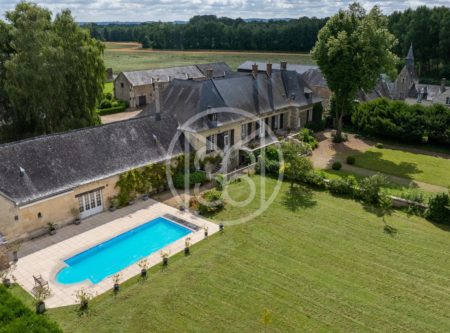 AISNE – MAISON DE MAÎTRE, DEPENDANCES ET PARC 1.8HA - 80608PI