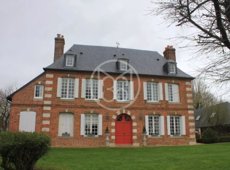 EURE – BEAU MANOIR EN BRIQUES ROSES - 20969NO