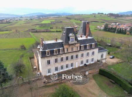 CHATEAU au cœur du Beaujolais – Exceptionnelle propriété du XIXème siècle - 4788LY