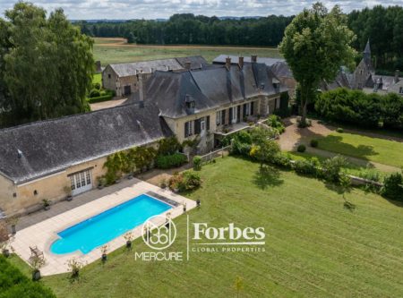 AISNE – MAISON DE MAÎTRE, DEPENDANCES ET PARC 1.8HA - 80608PI