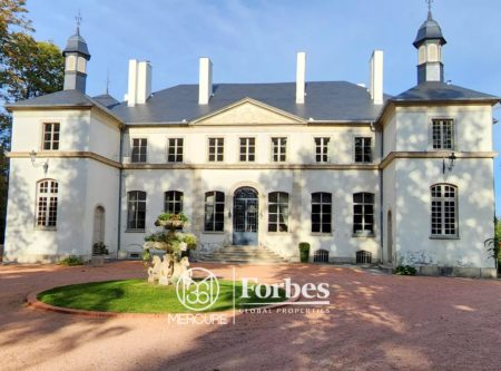 ALLIER, VICHY – CHATEAU XVIIIème ENTIEREMENT RENOVE AVEC DEPENDANCES ET PARC DE 6.5HA - 20561AU