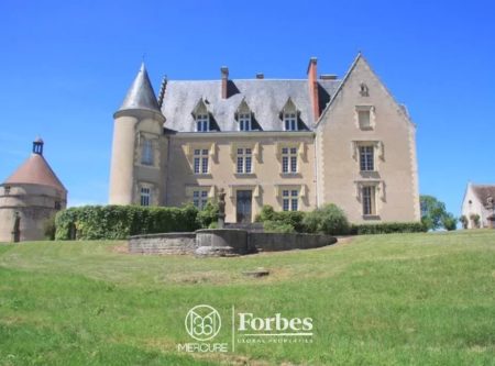 CHER – 1H DE BOURGES – CHATEAU XVI-XIXEME – 90 HA - 38CL