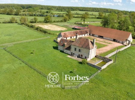 ALLIER, 15KM FROM MOULINS DOMAINE WITH RENOVATED XVth CENTURY MANOR, EQUESTRIAN FACILITIES AND 24 HA OF OPEN SPACE - 20707AU