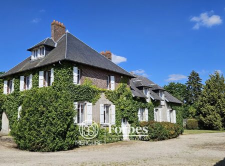 Aisne – Soissonnais – large house and farmhouse, park 1ha - 80600PI