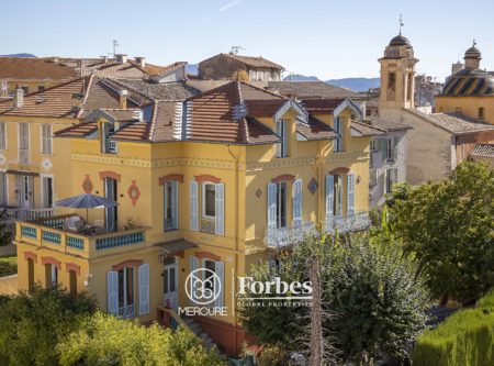 French Riviera, beautiful Belle Epoque town house - 20608ca