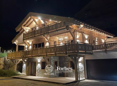 Savoie, Espace Diamant – Exceptional chalet, at the base of the Crest-Voland ski slopes - 4867LY-1