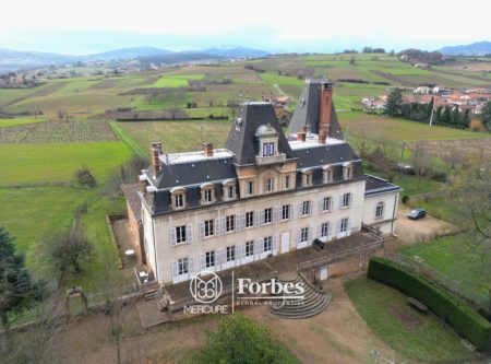 CHATEAU au cœur du Beaujolais – Exceptionnelle propriété du XIXème siècle - 4788LY