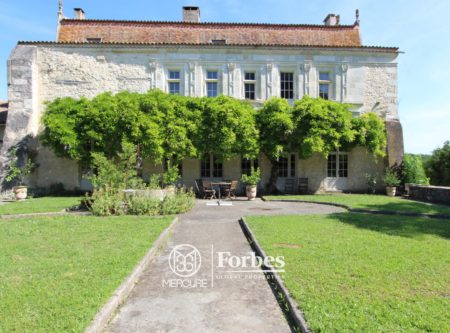 GIRONDE NEAR DORDOGNE – 14TH CENTURY CHATEAU WITH GITE AND OUTBUILDINGS - 900749bx