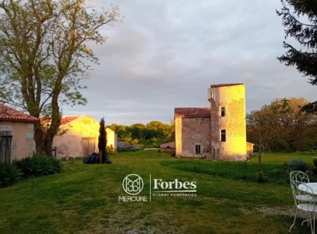 14th C. CHATEAU WITH A HOUSE - 9957PO