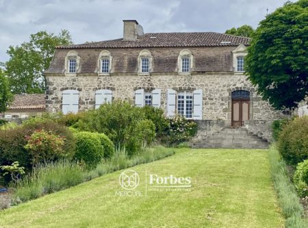 Southwest of France, Verteuil d’Agenais – beautiful manor house, 35 ha - 901007bx