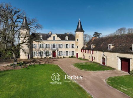 CHATEAU XIXe SUR 9,60 HECTARES DE PARC - 9868PO