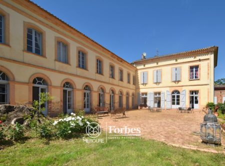 MAGNIFIQUE CHATEAU FIN XVIII E – PARC ET PISCINE - 8999TS