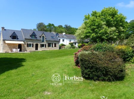 Brittany, Morbihan, near Le Faouët – Property on 3 ha with a  river - 20532BR