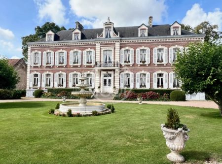 North of France, near Écuires – 18th century chateau with separated house - 20839NC